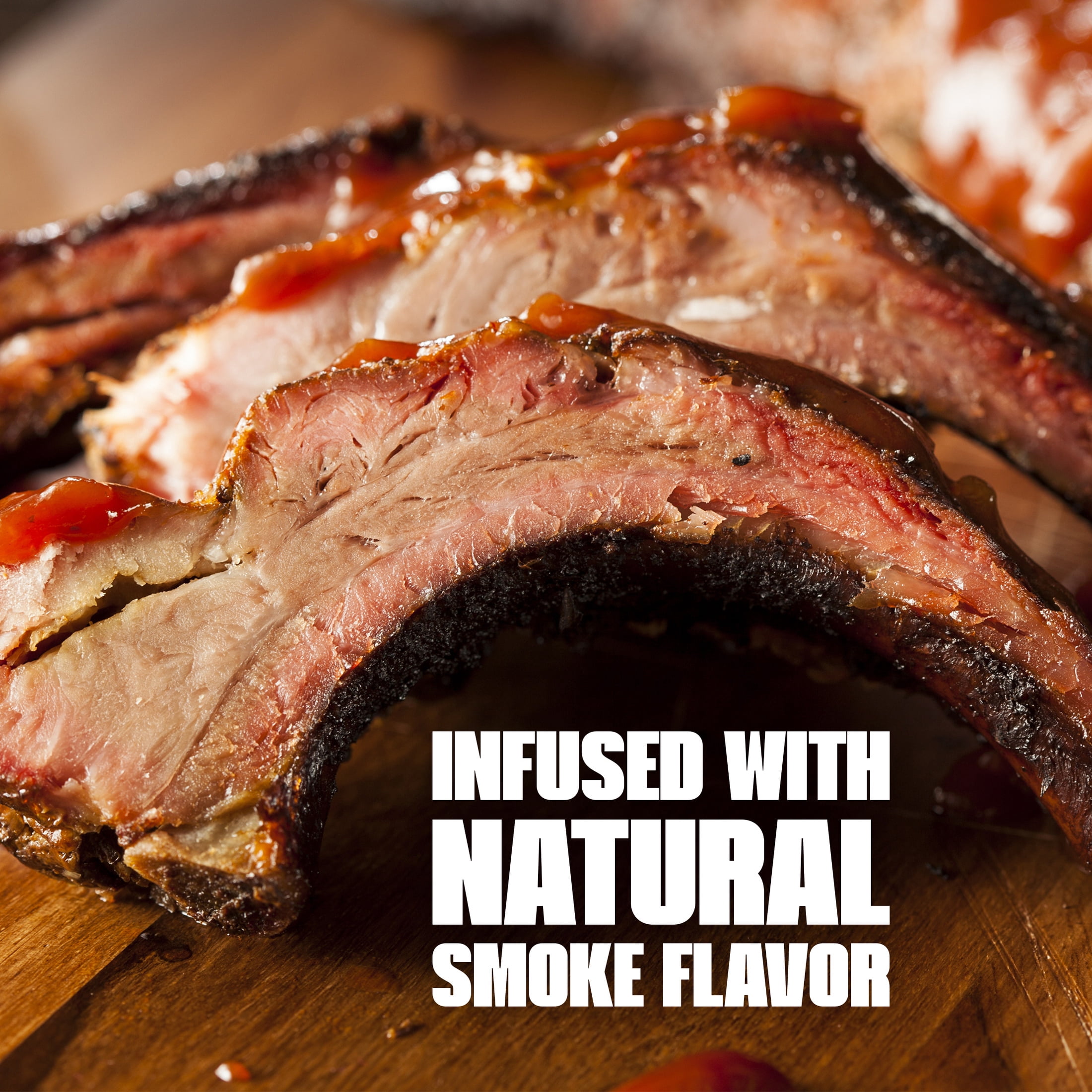 (4 pack) Ray's® No Sugar Added Sweet & Smoky Barbecue Sauce 18.5 oz
