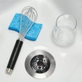 thumbnail image 2 of KitchenAid Stainless Steel Kitchen Sink Strainer and Drain Catcher with Black Knob, 2 of 9
