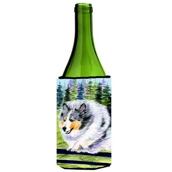 Sheltie Wine bottle sleeve Hugger - 24 oz.