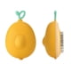 thumbnail image 1 of Cepillo para gatos con forma de fruta para mudar y arreglar, cepillo para masaje de mascotas, elimina fácilmente el pelo enredado y suelto (limón), 1 of 5