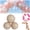 3 Balls*beige, variant on Reusable Inflatable Balloon Garland Arch Kit, 3/7 Pcs Linked Pvc Balloons with Elastic Bands, Party Decoration for Birthdays, Weddings & Celebration