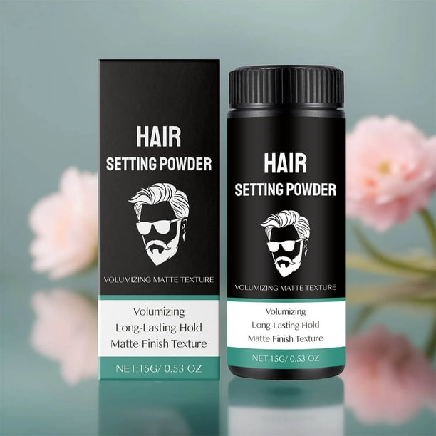 Fiudx Polvo Mate, Fijación Fuerte, Potenciador Ligero de La Textura Del Cabello, Fórmula Control Degrasa, Uso Diario, para Hombres y Mujeres, Diseño Ideal para Viajes.