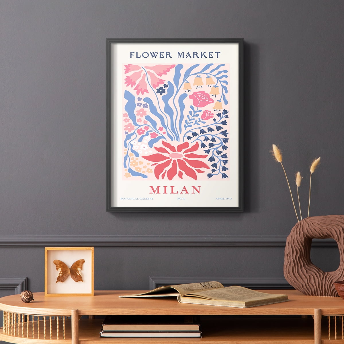 Matisse I Framed Print - Solid Wood in Single Picture Frame Solid Wood 2 Framed Print