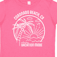 thumbnail image 4 of Inktastic Summer Vacation Mode Coronado Beach California Boys or Girls Toddler T-Shirt, 4 of 5