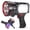 Silver Body-White Light, variant on Hunting Friends Super Bright Rechargeable LED Spotlight Flashlight, Powerful Handheld Searchlight & Lantern with USB Power Bank Function, Ideal for Camping, Emergencies, and Outdoor Activities