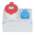 thumbnail image 4 of Enchufe De Pared TICFOX CEE IP44 Resistente Al Agua CA 250V 16A Estilo Europeo Y Enchufe Combinado CEE De 5 Pines 32A CA 220-380V 240-415V, 4 of 8