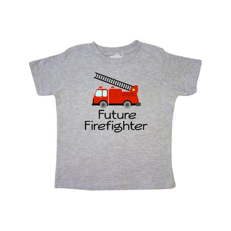 

Inktastic Ladder Truck Future Firefighter Gift Toddler Boy or Toddler Girl T-Shirt
