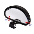 thumbnail image 2 of 2pcs Blind Spot Mirrors Adjustable Car Auxiliary Universal Wide Angle Mirror For Universal Cars Black, 2 of 2