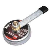 Mgc Magnetic Ground Clamp, 250 A, 3-1/2 In Dia, Steel/Brass| 1 Each