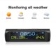 thumbnail image 2 of Reloj solar digital para coche con pantalla LCD, fecha y hora, pantalla de temperatura en el coche para decoración personal al aire libre de la habitación del coche A, 2 of 5