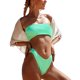 thumbnail image 2 of Traje de baño dividido para mujer, traje de baño de dos piezas sin espalda, conjunto de bikini para mujer, rendimiento de alta gama, 2 of 9