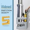 thumbnail image 2 of CAROOTU Umbrella Stand Rack Creatives Wall Mounted Umbrella Storage Holder Space Saving, 2 of 6