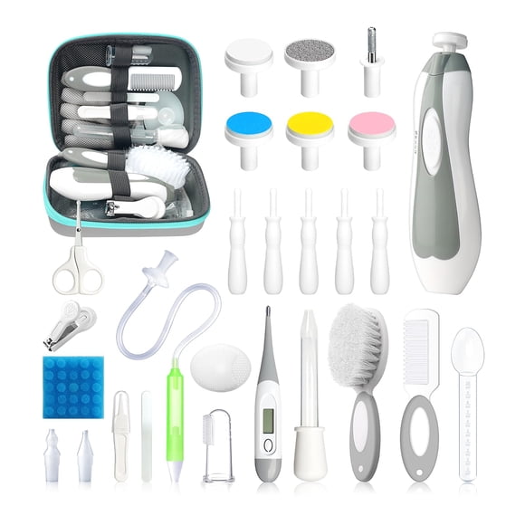 Kit Eléctrico de Cuidado y Aseo para Bebés Qunlions Life 28 en 1