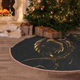 thumbnail image 5 of Disketp Golden Dragon Tattoo Art Christmas Tree Skirt, Christmas Tree Decorations, Christmas Decor, Tree Mat Decoration(30-48IN)-36", 5 of 6