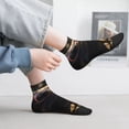 thumbnail image 2 of Naloa Pug Wearing Sunglasses Flowers Ankle Socks for Women Non Slip Socks No Show Socks Classic Low Cut Casual Socks Casual Socks, 2 of 7