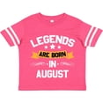 thumbnail image 3 of Inktastic Legends Are Born in August Boys or Girls Toddler T-Shirt, 3 of 5