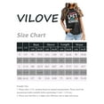 thumbnail image 2 of VILOVE Women Last Day of School Teacher Shirt Funny Teacher T-shirts Teachers Day Tees Teacher Life Casual Tops, 2 of 9
