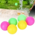 thumbnail image 3 of 6 Pcs Remplacement de Balles de Paddle de Plage, Couleurs Haute Visibilité Balles de Remplacement pour Beachball, 3 of 8