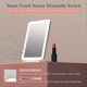 thumbnail image 4 of Rechargeable Travel Makeup Vanity Mirror, Portable Lighting Makeup Beauty Mirror, 3 Color, 4 of 5