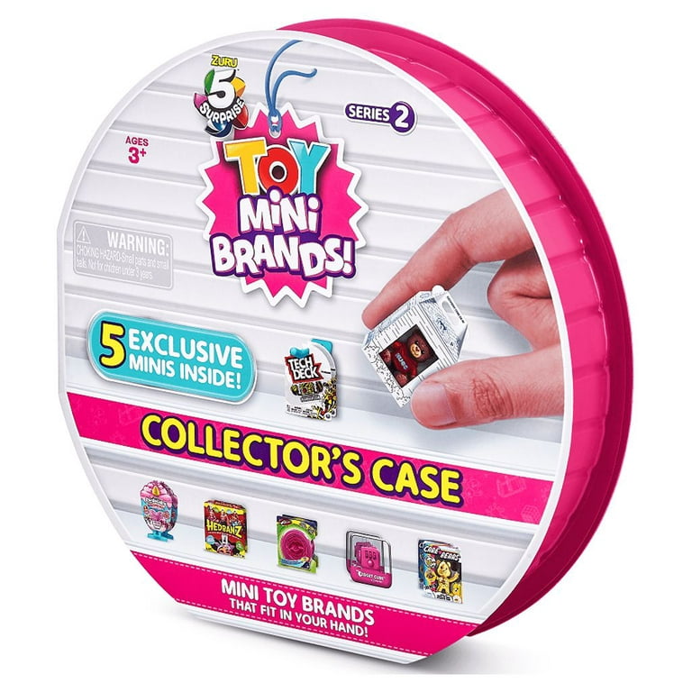 Toy Mini Brands Series 2 Collectors Case With 5 Minis By ZURU