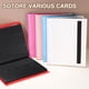 thumbnail image 5 of Uxcell 4 Pocket Trading Card Binder, PU Cover Card Collection Binder 160 Side Loading Card Binder Card Album Folder for TCG, Game Cards, Sports Cards(Light Blue), 5 of 7