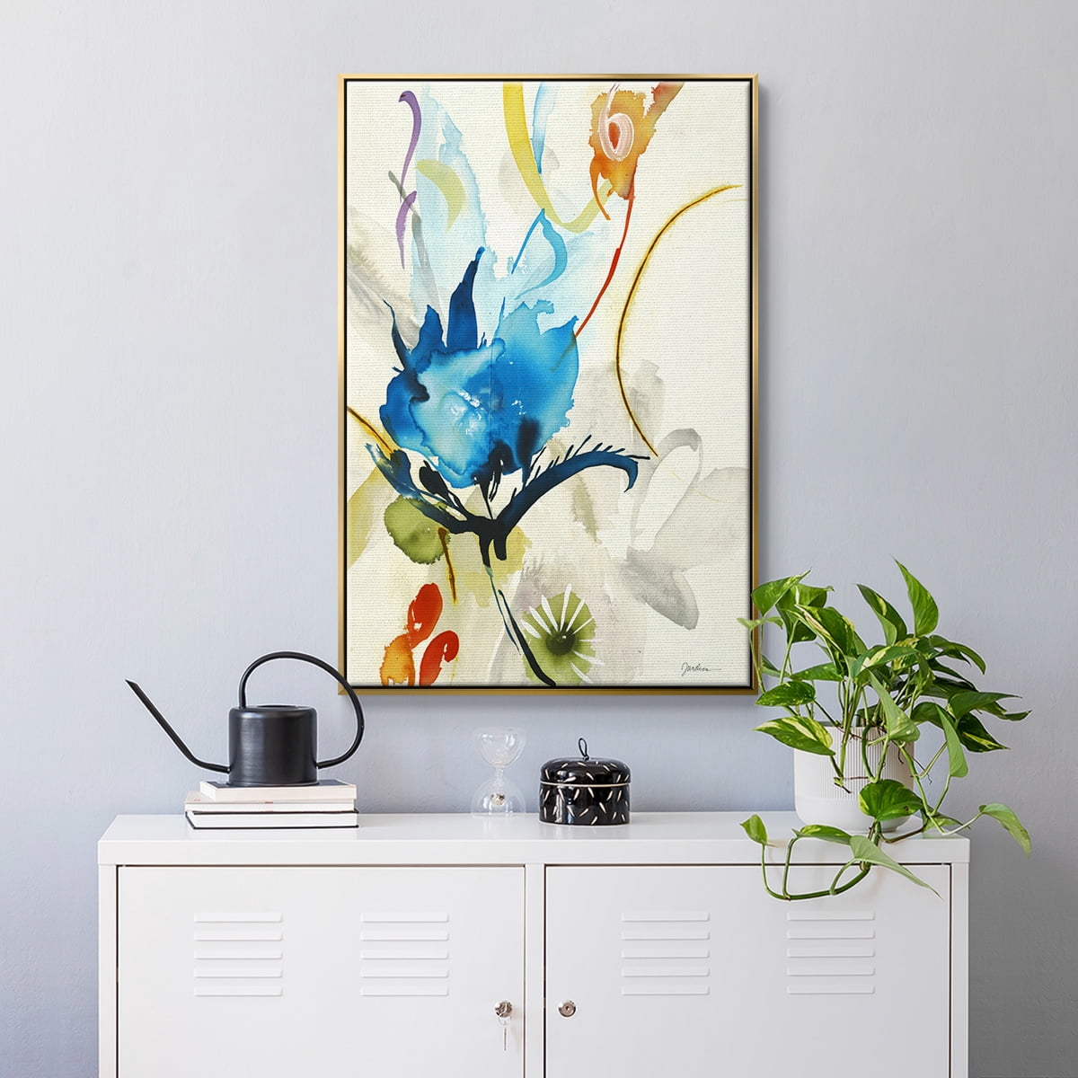 Local Color I Framed Premium Gallery Wrapped Canvas - Ready to Hang
