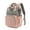 Pale Pink, variant on ZBH Water Resistant 8-in-1 Large Diaper Bag with Changing Station & Mosquito Net, Gray