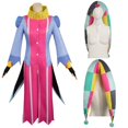thumbnail image 3 of Disfraz de fantasía de Fizzarolli para mujer adulta, mono, guantes, sombrero, ropa de fiesta de carnaval y Halloween, 3 of 5