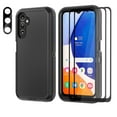 thumbnail image 1 of Aggxpf for Samsung Galaxy A54 5G Phone Case with Screen Protector & Camera Lens Protector, Full Body Protection Phone Cover, Black, 1 of 6