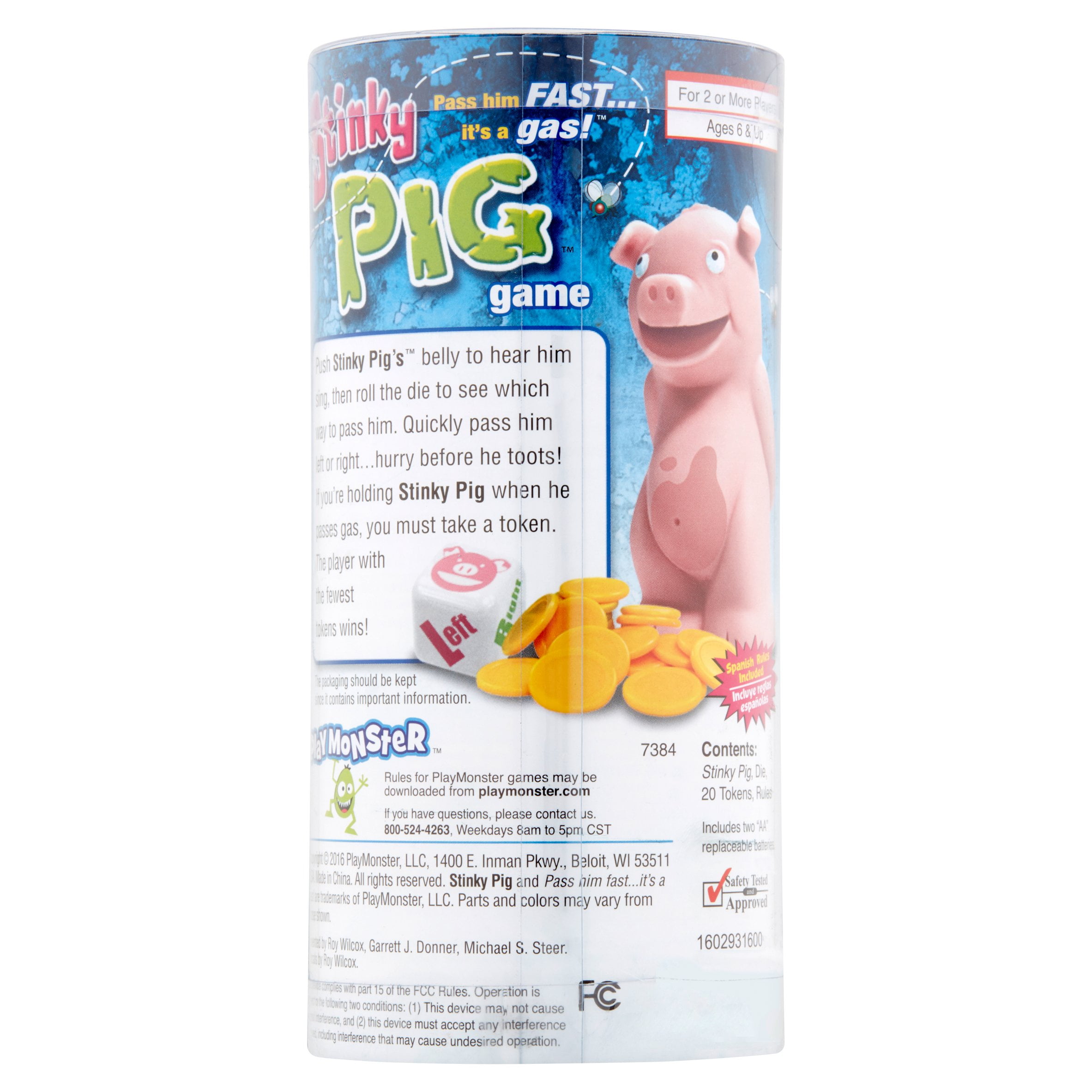 stinky pig toy