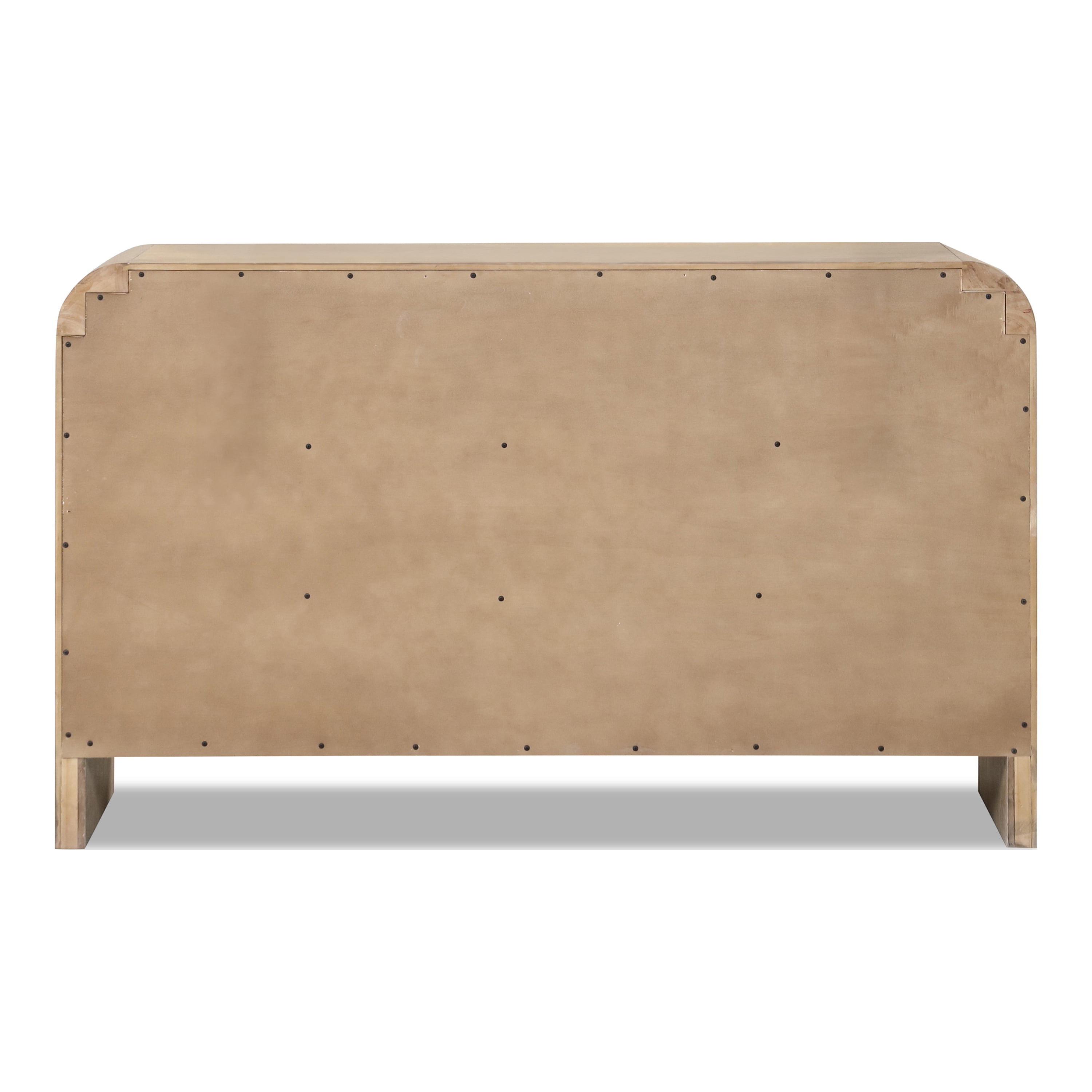 Furniture of America Riven Arched Solid Wood 9-Drawer Dresser, Natural