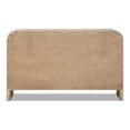 thumbnail image 4 of Furniture of America Riven Arched Solid Wood 9-Drawer Dresser, Natural, 4 of 12