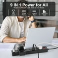thumbnail image 5 of ONDOG 6 ft Extension Cord Power Strip - 6 AC Outlets and 3 USB Ports Surge Protector(2100J), ETL, 5 of 7