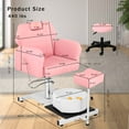 thumbnail image 4 of FAYEAN No Plumbing Pedicure Station with Adjustable Height, 360° Swivel Stool and Footrest for Nail Salon, 4 of 9