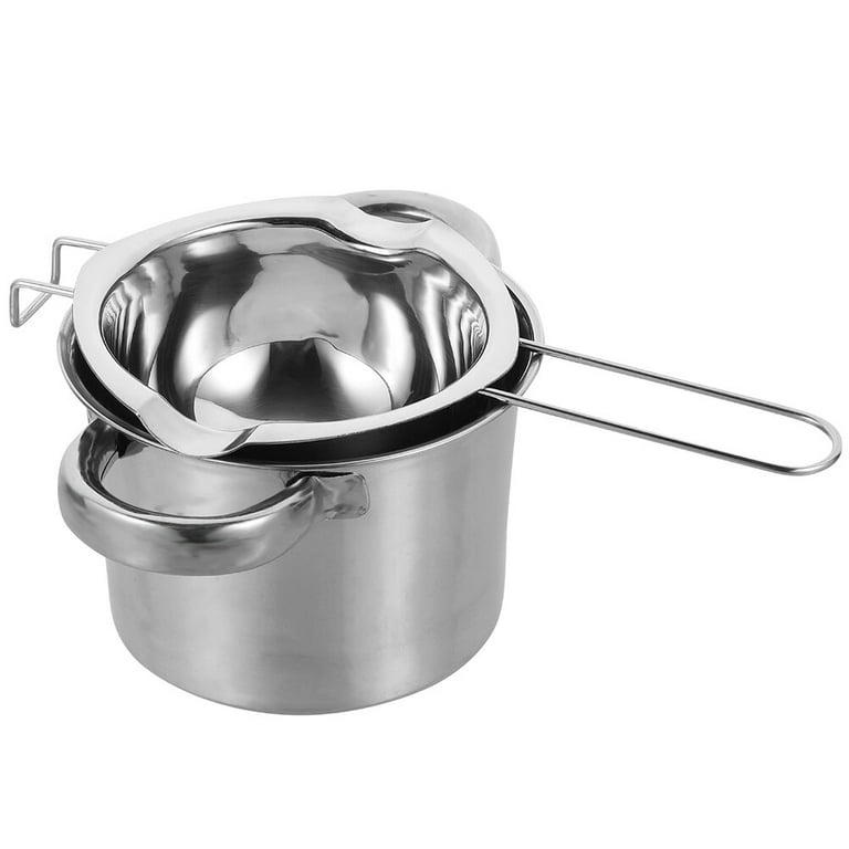 1 Set Chocolate Melting Pot Stainless Steel Double Boiler Pot Butter  Heating Pot 