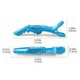 thumbnail image 3 of Hair Claw Clips Color Distribution Clip Haircut Distribution Clip Hair Salon Long Mouth Clip, 3 of 6