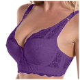 thumbnail image 4 of Lixiuxyad Womens Sports Bras Womens Lace Gathered Bra Straps Cup Underwear, 4 of 4