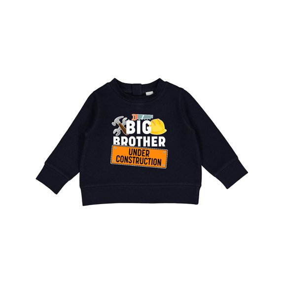 Inktastic Big Brother Under Construction Baby Sweatshirt
