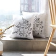 thumbnail image 6 of LALILO Throw Pillow Covers Sun And Moon With Romantic Magic Symbol Cushion Cover 18" x 18", 2 Pack, 6 of 6