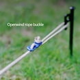 thumbnail image 3 of lixuesong 10Pcs Outdoor Camping Tent Rope Buckles 3 Hole Rope Tensioner Guyline Cord Adjuster Tent Tensioner Tent Wind Rope Buckle, 3 of 3