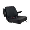 thumbnail image 2 of KLKCMS Universal Forklift Seat Cushion for Engineering Vehicle Loader Scrubber Armrest Manual Belt, 2 of 9