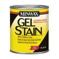 thumbnail image 1 of Minwax Gel Stain for Interior Wood Surfaces, Quart, Black, 1 of 4