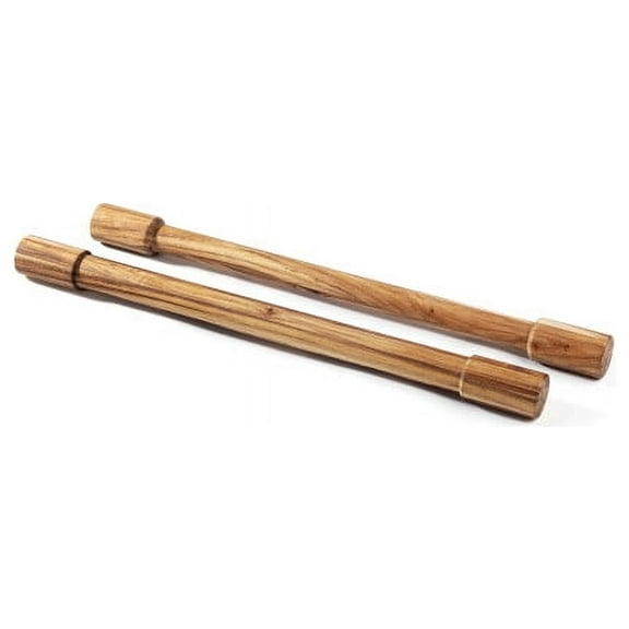 Ironwood Gourmet Acacia Wood Rolling Pins, Set of 2 Long Rolling Pins