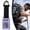 Purple/1Pc, variant on Aoyunhp Portable Digital Small Hygrometer,Backpacking Hiking Travel Thermometer with Carabiner Clip,Mini Thermometers,Hiking with Buckle Light 30g Travel Pendant,Black
