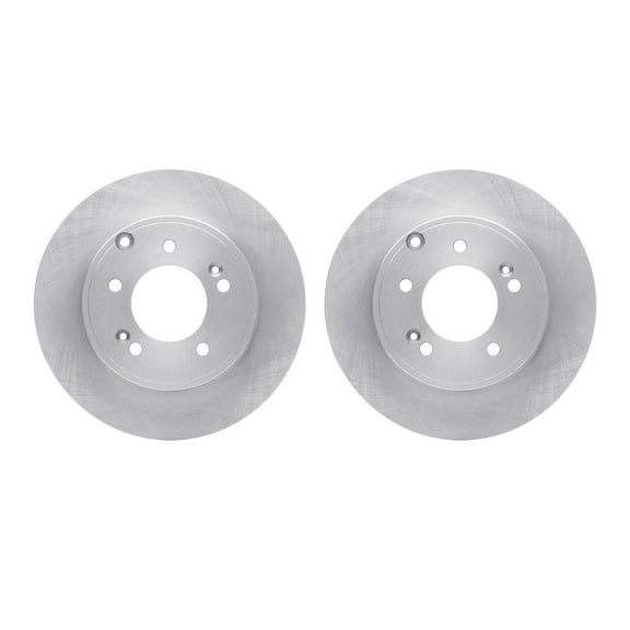 Dynamic Friction Company Rear Brake Rotors 6002-03021
