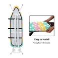 thumbnail image 4 of HELLHERO Heart Stripe Pattern Ironing Board Covers Easy Fit Ironing Board Protector Cover Soft Fabric for Laundry Accessories for Mother, 4 of 5