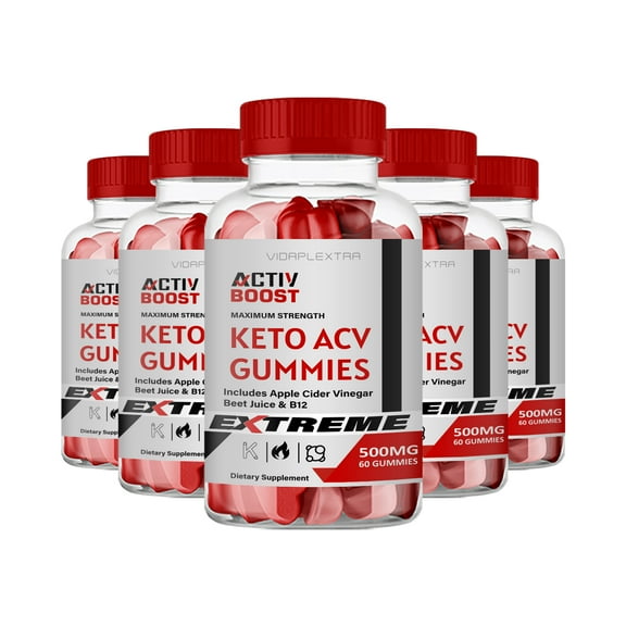 (5 Pack) Activ Boost - Activ Boost Keto ACV Gummies