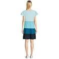 thumbnail image 5 of Time and Tru Women's Short Sleeve Tiered Knit Dress, Sizes XS-XXXL, 5 of 5