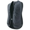 thumbnail image 2 of BVOFAR Mens Utility Vests Outwear with Multi-Pockets Lightweight Fishing Vest Outdoor Hiking Hunting, Camping Vest Jackets Gray—Tank Tops S, 2 of 3