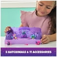 thumbnail image 5 of Hatchimals Alive, Neon Rainbow Egg Carton with 5 Color Reveal Eggs, 11 Accessories, for Ages 3 and up, 5 of 12